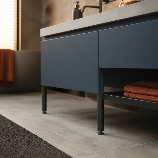 Choisir le pied idéal pour meuble de salle de bain haut de gamme