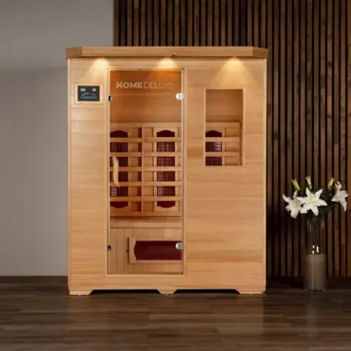 Test Home Deluxe REDSUN L : le sauna infrarouge qui transforme un coin de pièce en mini spa