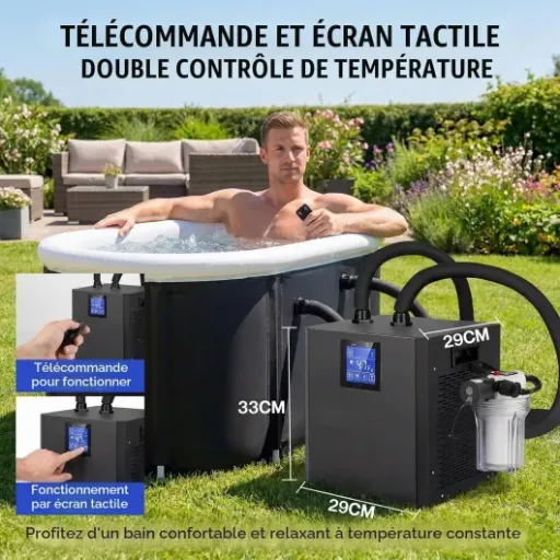 Test Refroidisseur de bain de glace LG-CY300 : ça refroidit, mais pas jusqu’au grand froid promis
