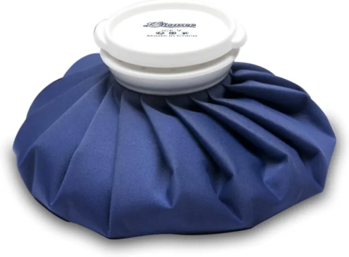 BICAREE Ice Pack for Injuries Reusable, Ice Bags Hot Water Bag for Hot & Cold Therapy and Pain Relief with Cover, No-Leak Elastic Breathable Ice Bag, Size 9" 9''