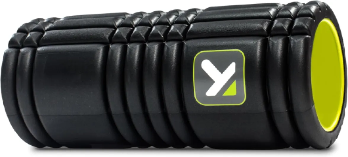 TriggerPoint Grid 1.0 Foam Roller - 13" Multi-Density Massage Roller for Deep Tissue & Muscle Recovery - Relieves Tight, Sore Muscles & Kinks, Improves Mobility & Circulation - Targets Key Body Parts Black