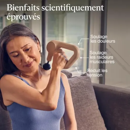 Test Theragun Relief : le pistolet de massage simple qui fait le job pour les douleurs du quotidien