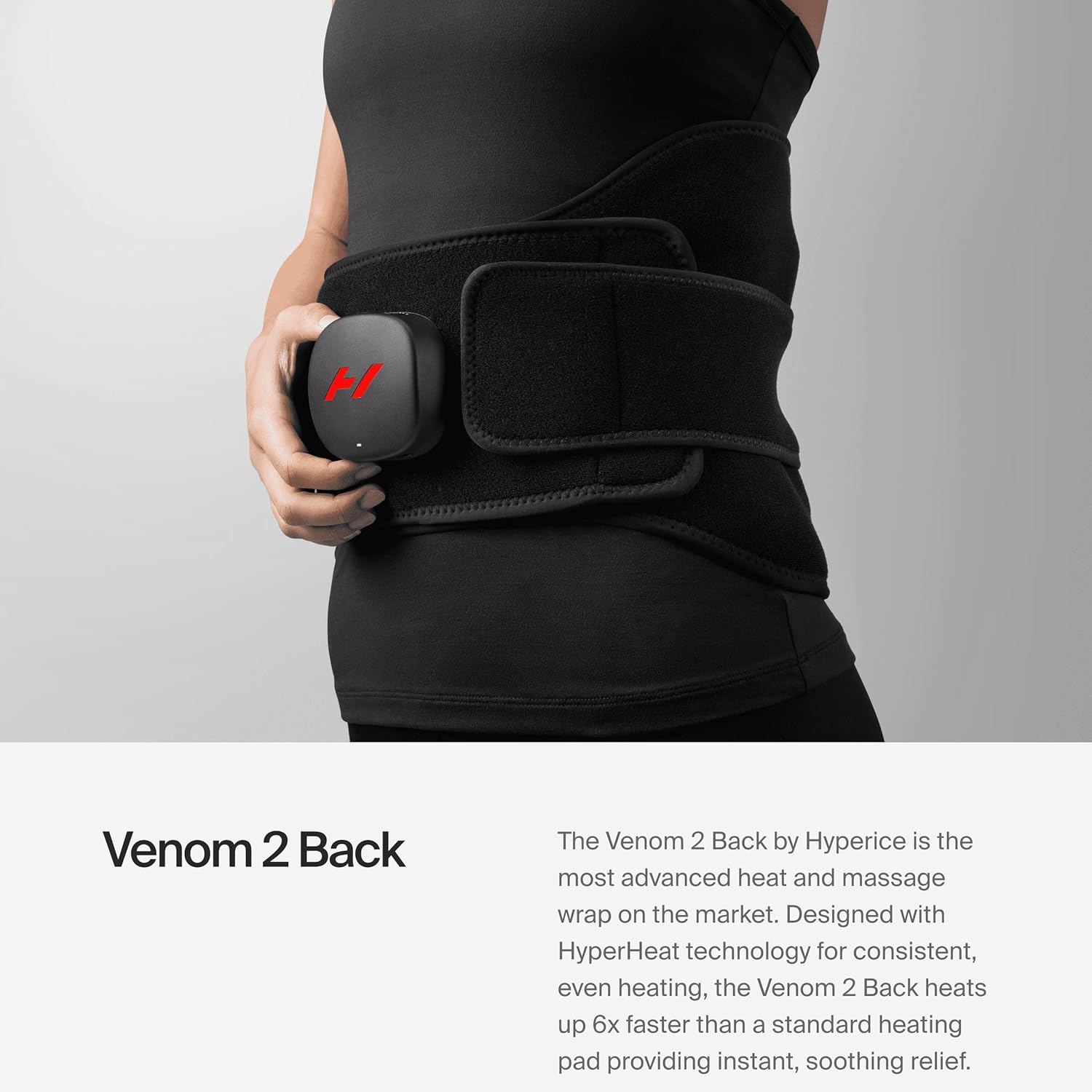 Venom 2 Back - Enveloppement avancé de chaleur et de vibration