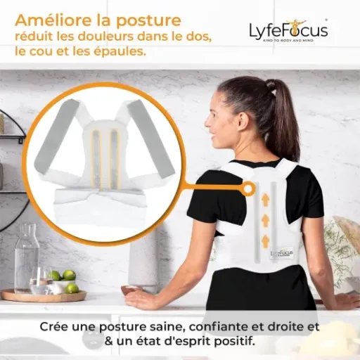 Test LyfeFocus S1 : le correcteur de posture qui fait le job sans être magique