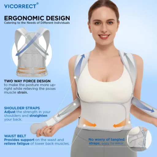 Test Vicorrect Correcteur de Posture : un harnais simple qui remet un peu les épaules à leur place