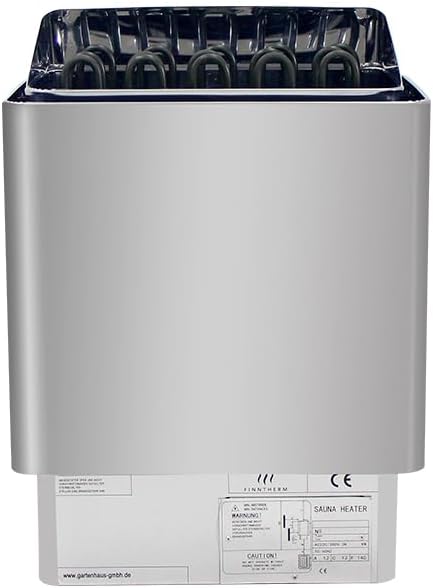 Mondospa Poêle pour sauna finlandais 3-9 kW pour usage professionnel adapté pour hôtel, SPA et maison (6 kW)