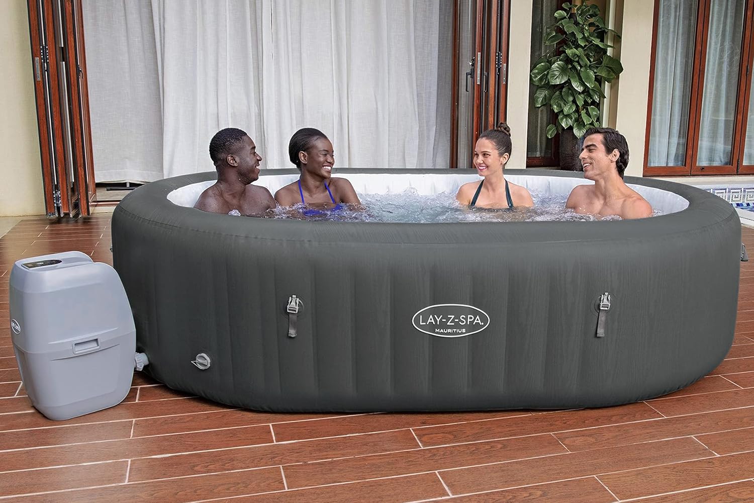Lay-Z-Spa® Mauritius Airjet™ 270 x 180 x 71 cm, 5-7 Personnes