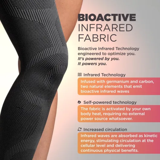 Incrediwear Inc Leg Sleeve Incrdibrace, Charcoal, Extra Large Unisex XL Anthracite