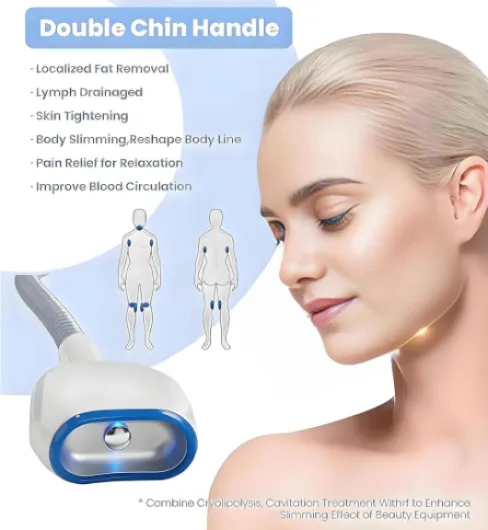 Appareil De Cryolipolyse 360° Appareil De Cryothérapie 400 W pour Le Corps, Le Remodelage Et L'amincissement par Le Froid, avec 3 Poignées