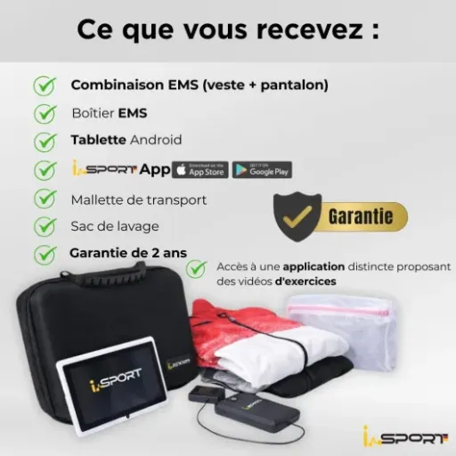 Test ItsMe Système EMS complet premium : la combi maison pour se cramer les muscles sans aller en studio