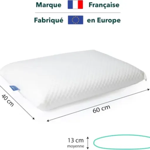 Test Lazy Bear Home M2 Classique : l’oreiller mémoire de forme moelleux qui calme (un peu) les cervicales