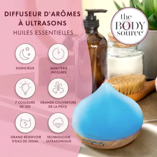 Test Diffuseur The Body Source 300 ml : simple, silencieux, efficace pour les petites pièces