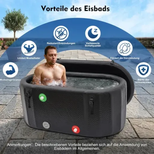 Test baignoire gonflable CLKAX 370L : le bain glacé sans se ruiner (mais avec quelques compromis)