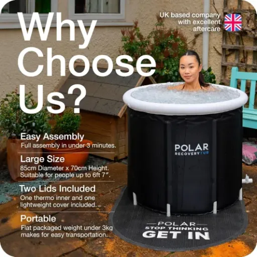 Test Polar Recovery Tub 370 L : le bain de glace portable qui fait le job sans se ruiner