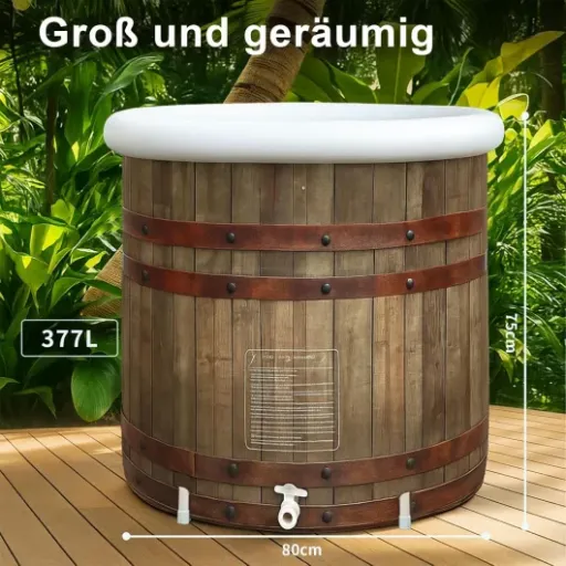Test B&Y Grand bain de glace pliable : un gros seau d’eau froide qui fait le job sans prise de tête