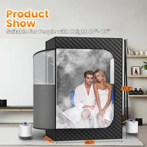 Test Manastin Sauna à vapeur portable 2 personnes : gros cocon de sueur à la maison sans se ruiner