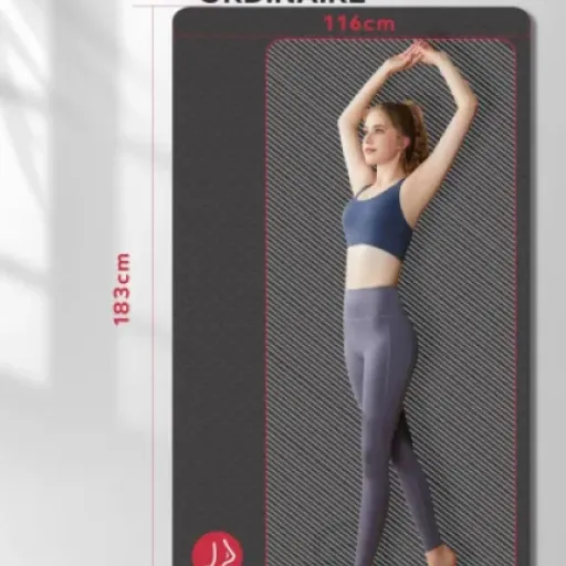 Test HAPBEAR Grand Tapis de Yoga 183x122 : enfin de la place pour bouger correctement