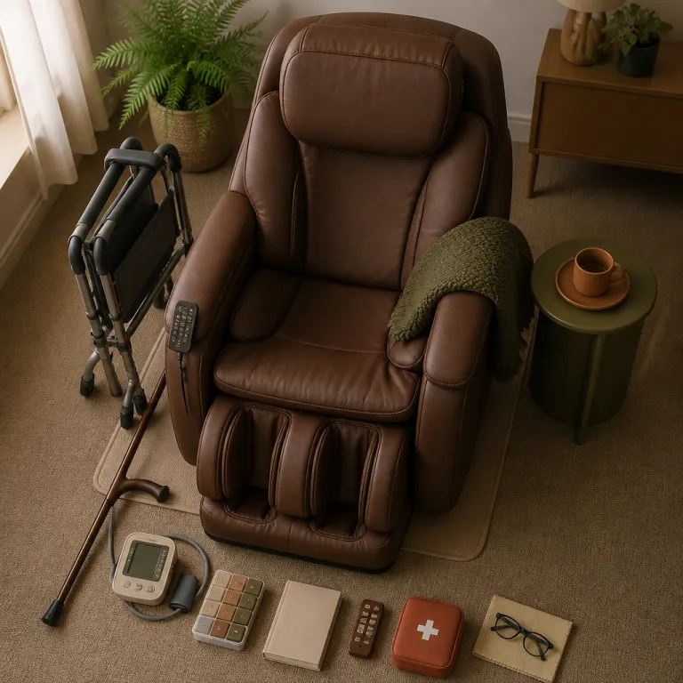 Senior et fauteuil massant : ce qui rend l usage quotidien bénéfique (et ce qui le rend dangereux)