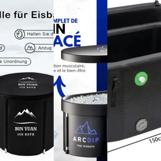 Les meilleurs bain de glace gonflable : notre top 12 (juin 2026)