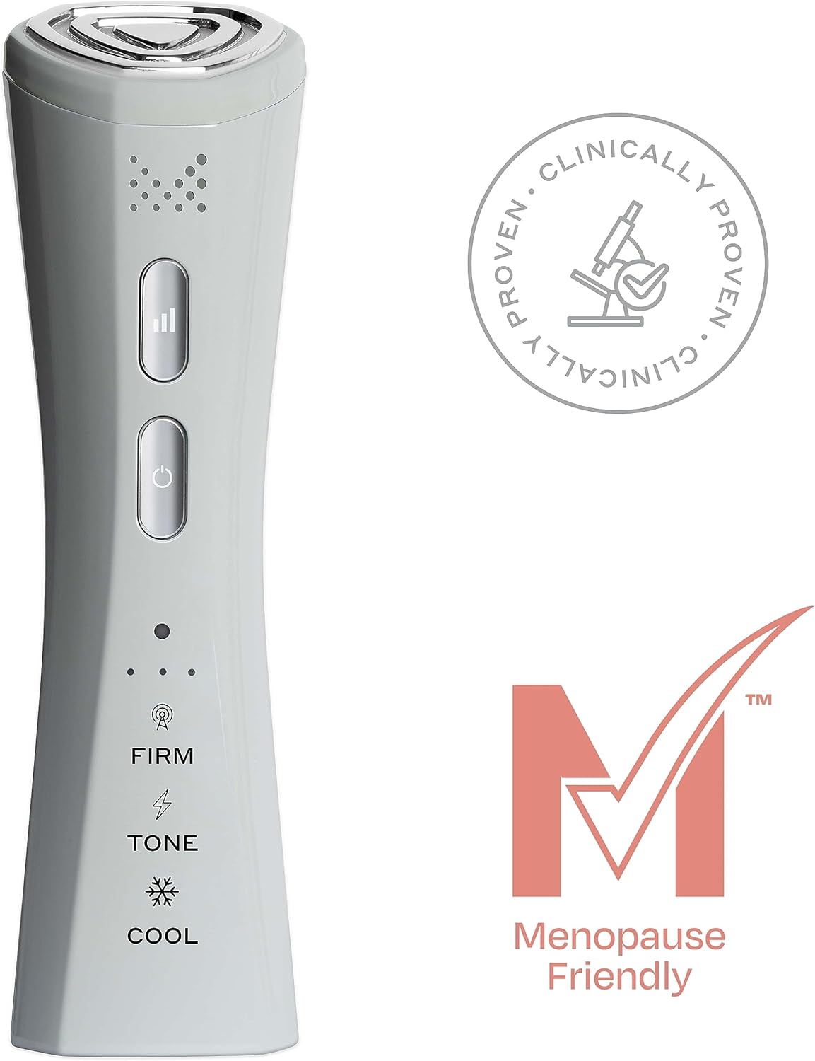 FaceRocket Appareil raffermissant et tonifiant pour le visage, Radiofréquence, Microcourant, Luminothérapie, Cryothérapie, Massage sonique, Anti-âge, Rajeunissement de la peau, Anti-rides