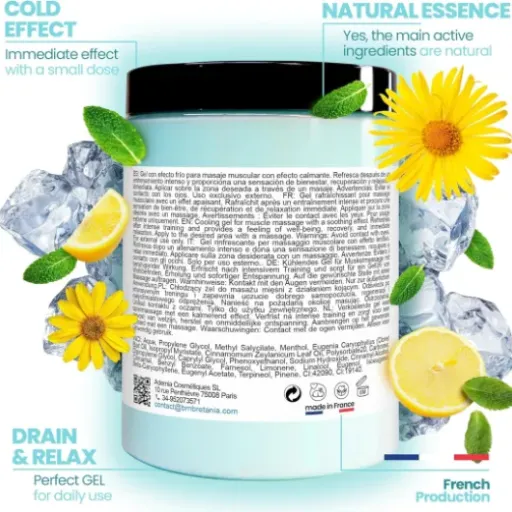 Test Lotion Froid Intense bleu & marine Bretania : le gel qui rafraîchit vraiment après le sport