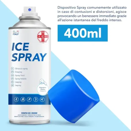 Test AIESI Froid Spray instantané menthol : le classique de la trousse de secours sportive