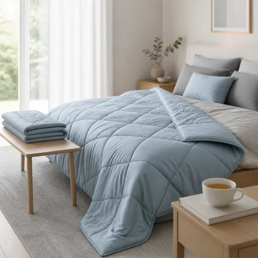 Couverture lestée : l’alliée élégante d’un sommeil profond à domicile