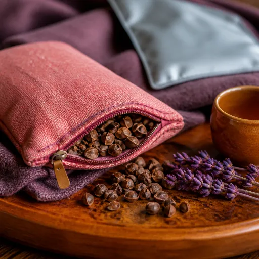 Bouillotte aux noyaux de cerises : l’alliée chaleur froid haut de gamme pour la récupération à domicile