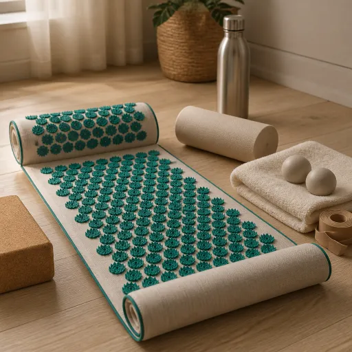 Tapis d’acupression à fleurs : le rituel discret des sportifs et des dos sensibles
